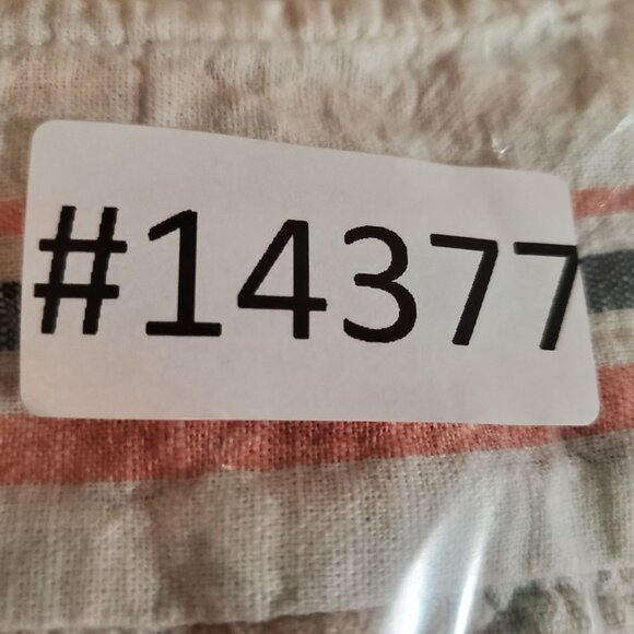 Uncle Frank Dress Womens Large Multicolor Striped Lightweight Linen Blend Midi - Picture 8 of 8